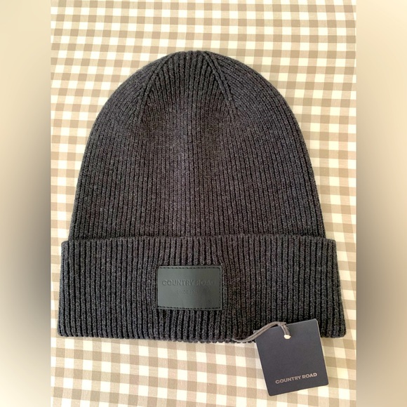 Country Road Accessories - Country Road Grey Rib Beanie